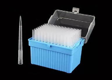 Наконечники для дозаторов универсальные до 1000 мкл, удлиненные, стерильные, бесцветные, 6 × 96 шт/штатив (не для использования в медицинских целях)