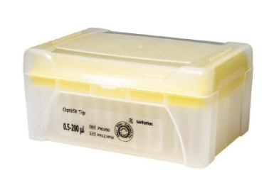 Наконечники для пипеточных дозаторов Sartorius нестерильные, без фильтра: Optifit стандартный (0,5-200) мкл (51 мм), 10 × 96 шт/штатив