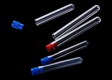 Реакционные пробирки 5 мл (12 × 75 мм), ПС, круглодонные, нестерильные, бесцветные, без крышек, 500 шт/уп. (не для использования в медицинских целях)