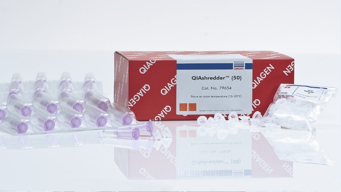 Миницентрифужные колонки для гомогенизации образцов QIAshredder