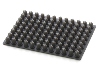 Септа для 96-луночных планшетов, совместимая с генетическими анализаторами, 20 шт/уп.