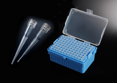 Наконечники для дозаторов универсальные до 10 мкл, стерильные, бесцветные, 96 шт/штатив (не для использования в медицинских целях)