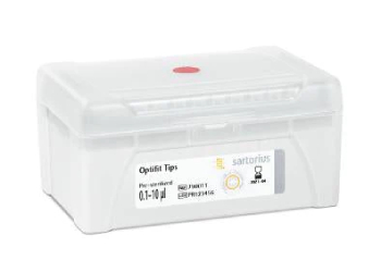 Наконечники для пипеточных дозаторов Sartorius, стерильные, без фильтра, Optifit стандартные (0,1 - 10) мкл (31.5 мм), 10 × 96 шт/штатив