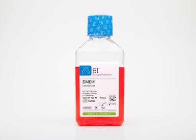 Среда DMEM c низким содержанием глюкозы, без глутамина, с пируватом, без HEPES, c феноловым красным, 500 мл